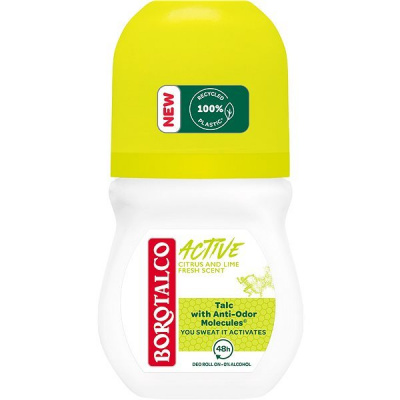 BOROTALCO Active Citrus & Lime Fresh Deo Roll-on 50 ml