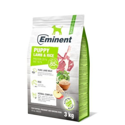 Eminent Dog Puppy Lamb & Rice NEW 3 kg