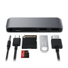 AppleMix SATECHI dokovacia stanica / rozbočovač pre Apple MacBook / iPad - USB-C + USB-A + HDMI + SD - sivá metalíza