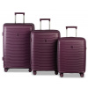 Worldpack Portland 4w Sada 3 kufrů - Fuchsia