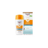 Eucerin SUN Ultra ľahký FLUID SPF 50+ stredne tmavý, na tvár, na opaľovanie 1x50 ml