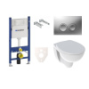 Siko Cenově zvýhodněný závěsný WC set Geberit do lehkých stěn / předstěnová montáž + WC Kolo Rekord GES7K3