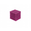 NEOCUBE GULIČKY MAGNETICKÉ KOCKY 216 KUSOV 5MM NEODYMOVÉ RUŽOVÉ PINK