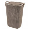 Kôš na prádlo - Curver Knit 228410 Kôš (57 l; 1 komora; šedá farba (Kôš na prádlo - Curver Knit 228410 Kôš (57 l; 1 komora; šedá farba)