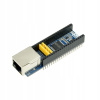 Dvojkanálový ethernetový konvertor UART pre Rpi