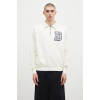 Billionaire Boys Club Bavlnená mikina Billionaire Boys Club College Quarter Zip B24343 béžová L