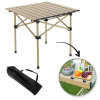 Paradox Skladací kempingový stolík CATERING 530 x 510 mm / Béžová