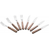 Lamart LT2062 8dílná sada steakových příborů WALNUT 42002095