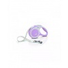 FLEXI automatické vodítko New Comfort S popruh 5 m, lila