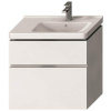 Jika Cubito Pure - Umývadlová skrinka, 740x683 mm, výrez vpravo, biela H40J4254035001