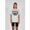 MJG Heavy Oversized Tee Ladies - BUTTERFLY ILLUSION - lightasphalt XS