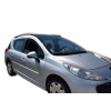 Deflektory okien pre PEUGEOT 207 SW 5D 2007-2012 (+OT) 4ks (predné + zadné)