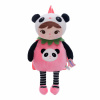 Metoo bábika Panda XL 70 cm ružová