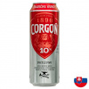 Corgoň 10% svetlé výčapné pivo 550 ml