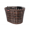 KLICKFix Košík na bicykel Structura Oval Brown