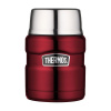 THERMOS Termoska na jedlo s šálkou a skladacou lyžicou 470 ml Červená