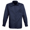 Premier Workwear Pánska košeľa s dlhým rukávom PR200 Navy -ca. Pantone 2766 38 (15)