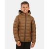 Kilpi REBEKI-JB Brown - 146 Boy´s insulated jacket