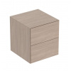 Geberit ONE Bočná skrinka 5x5x5 cm, 2 zásuvky, dub 505.077.00.5