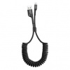 Baseus CALSR-01 Fish Eye Spring dátový USB / Lightning, 2A, 1m, černý