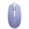 Canyon M-10, prémiová optická myš, USB, 1.000 dpi, 3 tlač, fialovo-biela CNE-CMS10ML