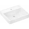 Hansgrohe Xanuia Q - Umývadlo na stenu 550x480 mm s otvorom pre batériu bez prepadu, biela 60236450