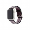 AppleKing transparentný silikónový remienok pre Apple Watch 45 mm / 44 mm / 42 mm - čierny - možnosť vrátiť tovar ZADARMO do 30tich dní