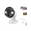iGET HGNVK936CAM - UltraHD 4K PoE IP kamera, SMART detekce, IP66, zvuk, noční přísvit 40m, ONVIF 2.6