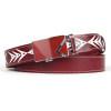 Luxusný kožený opasok s výšivkou, automatická pracka, 137cm, Limitovaná edícia 06