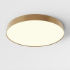 MAYTONI C032CL-90W3K-RD-MG Stropné LED svietidlo ZON 90W, 3000K, 5970lm, CRI90, IP20, 60cm, matná zlatá