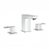 GROHE Eurocube - Umývadlová trojotvorová batéria, veľkosť S, chróm 20351000