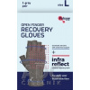 Rich Joy Co. Ltd. Pulsaar Active Rukavice na zotavenie - (Open Finger Recovery Gloves) veľkosť L, 1x1 pár