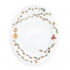 Kähler Hammershøi Christmas oválny servírovací tanier 28,5 x 22,5 cm, white, 690112