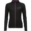 Dámska fleecová mikina Klimatex Libelu1 black/wine S