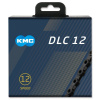 Reťaz KMC X-12 DLC black 126 článkov box