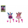 Teddies s křídly s doplňky plast 30cm v krabici 20,5 x 32 x 6cm