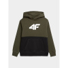 4F Jr sweatshirt 4FJAW23TSWSM628-43S (178711) Black/Green 128