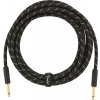 Fender Deluxe Series Instrument Cable, Straight/Straight, 15', Black Tweed