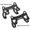 Lezyne New Hp Pump Mount W/Straps Black