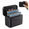 USB NABÍJAČKA pre 2x Batérie AKUMULÁTOR do Kamery Insta360 X4 TELESIN