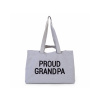 Childhome Cestovná taška Grandpa Canvas Grey