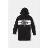 Dievčenské bavlnené šaty Guess J5YK04.KA6R4.9BYA čierna 122-125