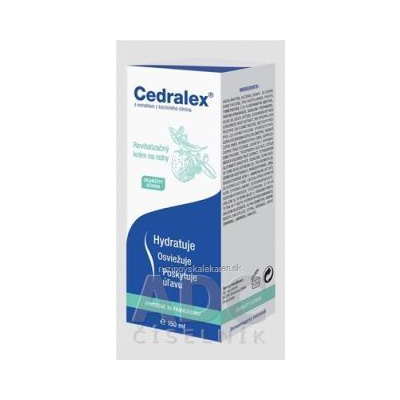 Servier Healthcare Cedralex revitalizačný krém na nohy 1x150 ml