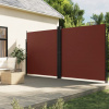 vidaXL Zaťahovacia bočná markíza hnedá 200x600 cm 4004659