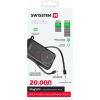 SWISSTEN powerbank 20000 mAh PD 22,5W s integrovanými káblami USB-C A LIGHTNING (kompatibilný s MagSafe)