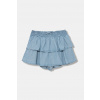 Detské krátke nohavice United Colors of Benetton 4FFKC903U.G.Seasonal modrá 160