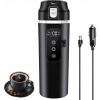 PRENOSNÁ ELEKTRICKÁ VYHRIEVACIA FĽAŠA 12/24 V 400 ML TERMOSKA DO AUTA SMART