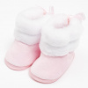 Dojčenské zimné čižmy New Baby ružové 0-3 m