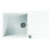 Alveus CADIT 40 kuchynský granitový drez so sifónom 86x50 - G-11 White 1132027