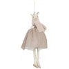 CLAYRE & EEF Závesná ozdoba – Laň Lotte v púdrových šatách